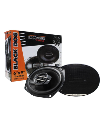 Black Dog 6” x 9" Car Speaker- 800w