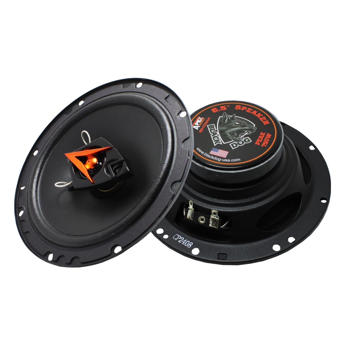 Black Dog Apex Series 6.5" Car Speaker- 750w