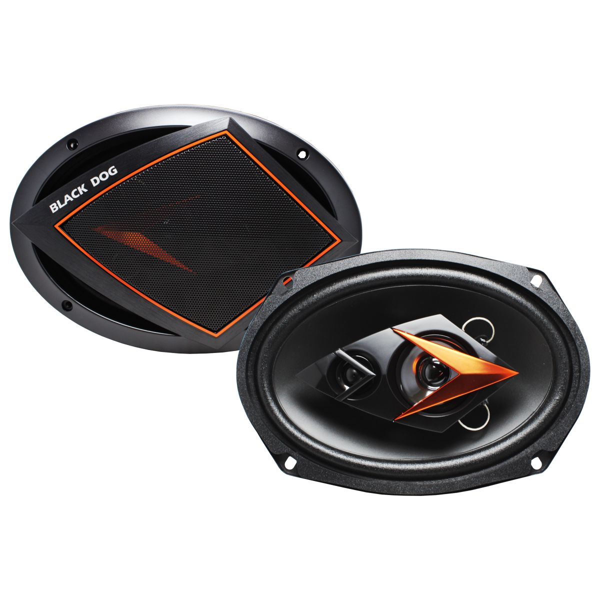 Black Dog Apex Series 6” x 9" Car Speaker- 900W