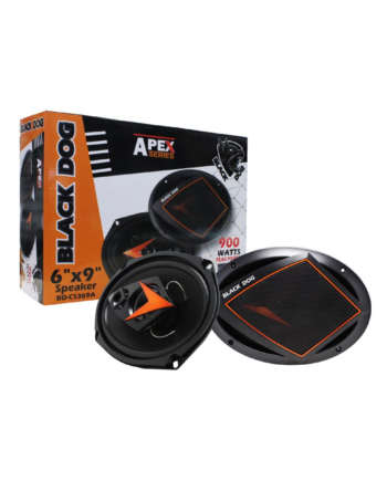 Black Dog Apex Series 6” x 9" Car Speaker- 900W