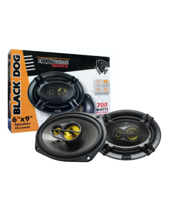 Black Dog 6” x 9" Car Speaker- 700w