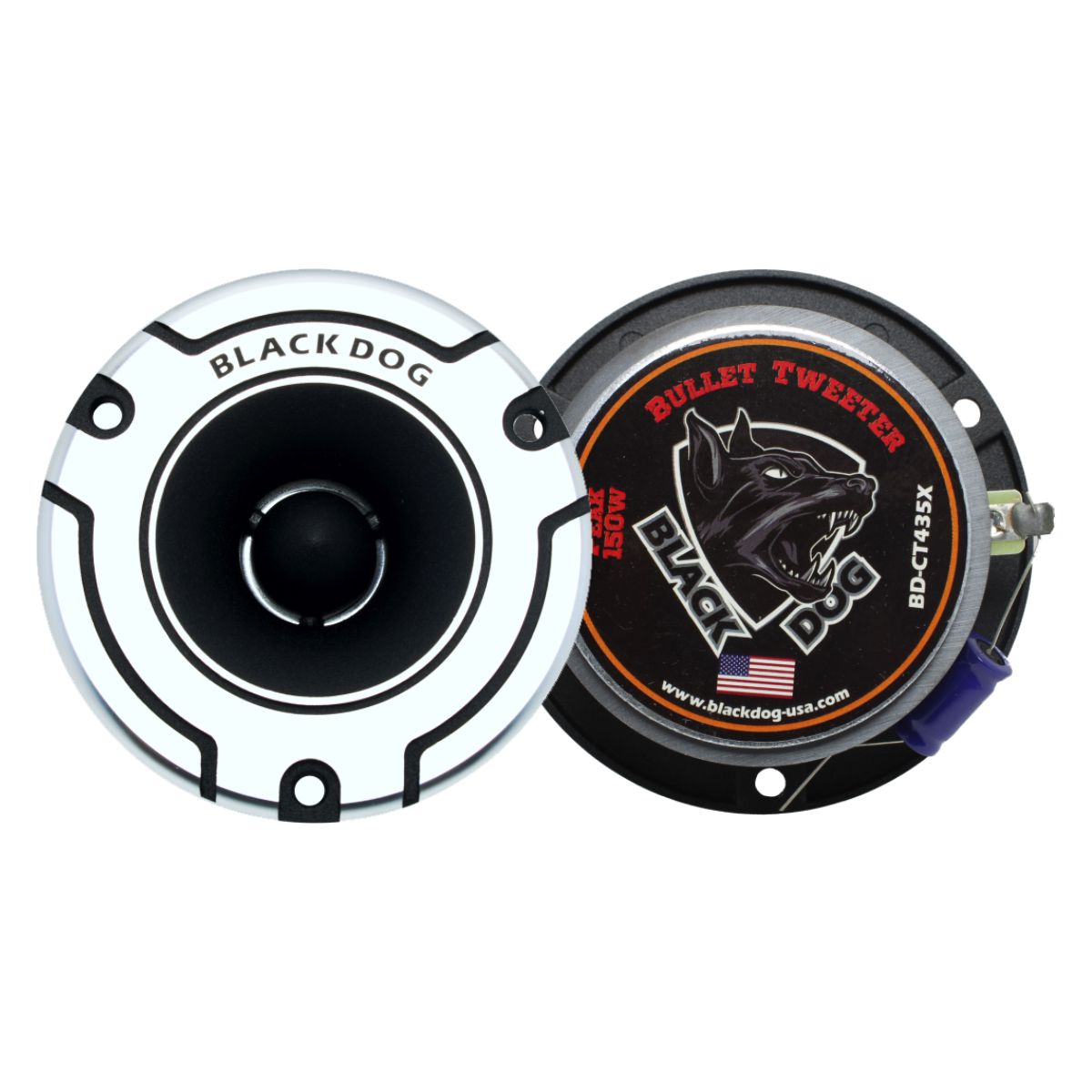 Black Dog 3.5" Car Tweeter-150w
