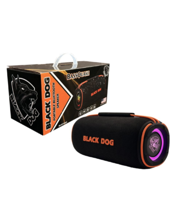 Portable Black Dog Speaker- BassQuake Series