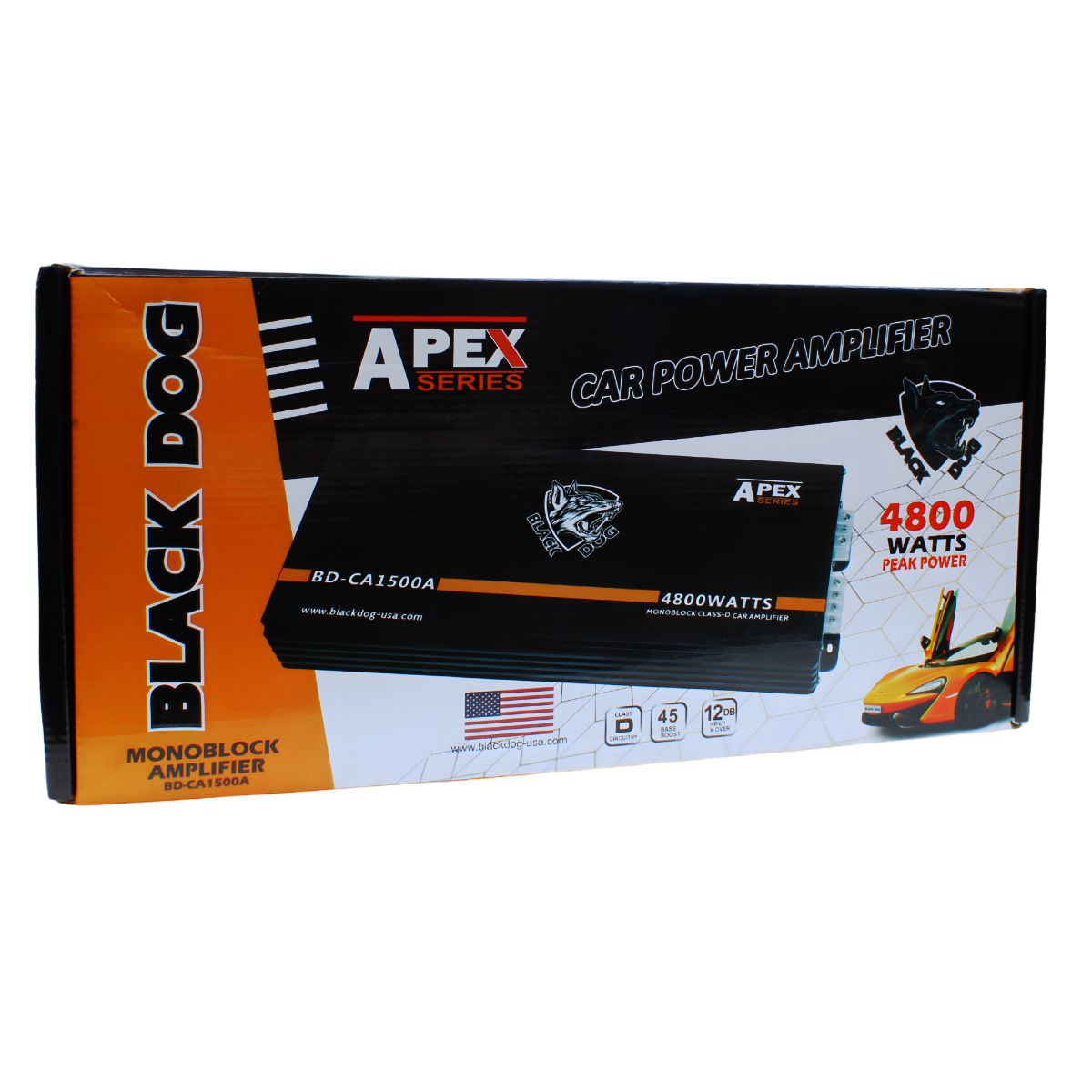 Black Dog Apex Class- D Mono 4800w Amplifier