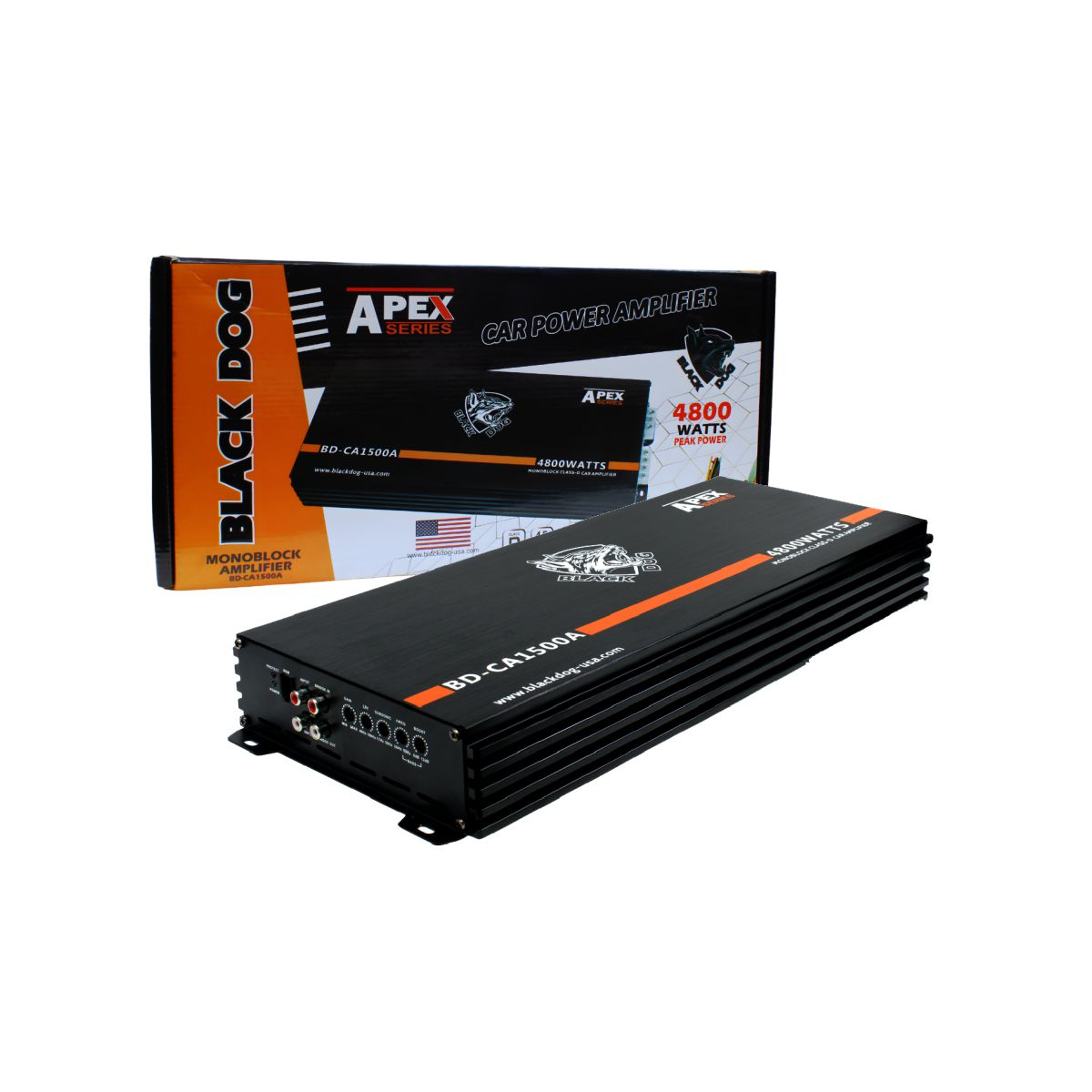 Black Dog Apex Class- D Mono 4800w Amplifier