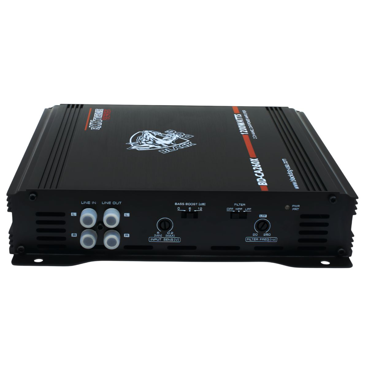 Black Dog 2 Channel 1200w Amplifier
