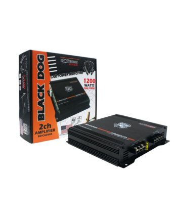 Black Dog 2 Channel 1200w Amplifier