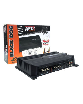 Black Dog Apex Class- D 2 Channel 1600w Amplifier
