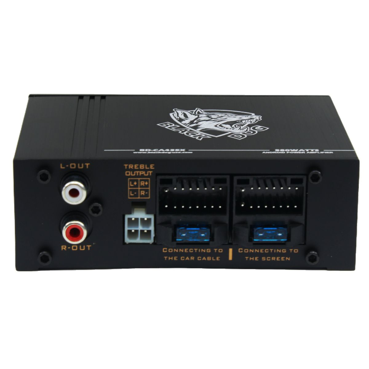 Black Dog 4 Channel 380W Android Power Amplifier