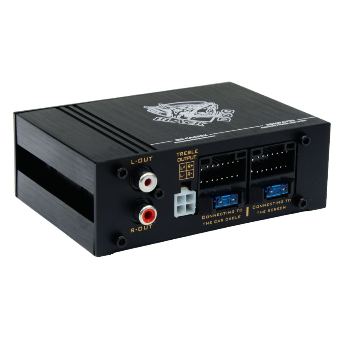 Black Dog 4 Channel 380W Android Power Amplifier