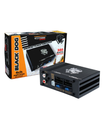 Black Dog 4 Channel 380W Android Power Amplifier