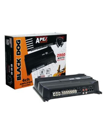 Black Dog Apex Class- D 4 Channel 2800w Amplifier
