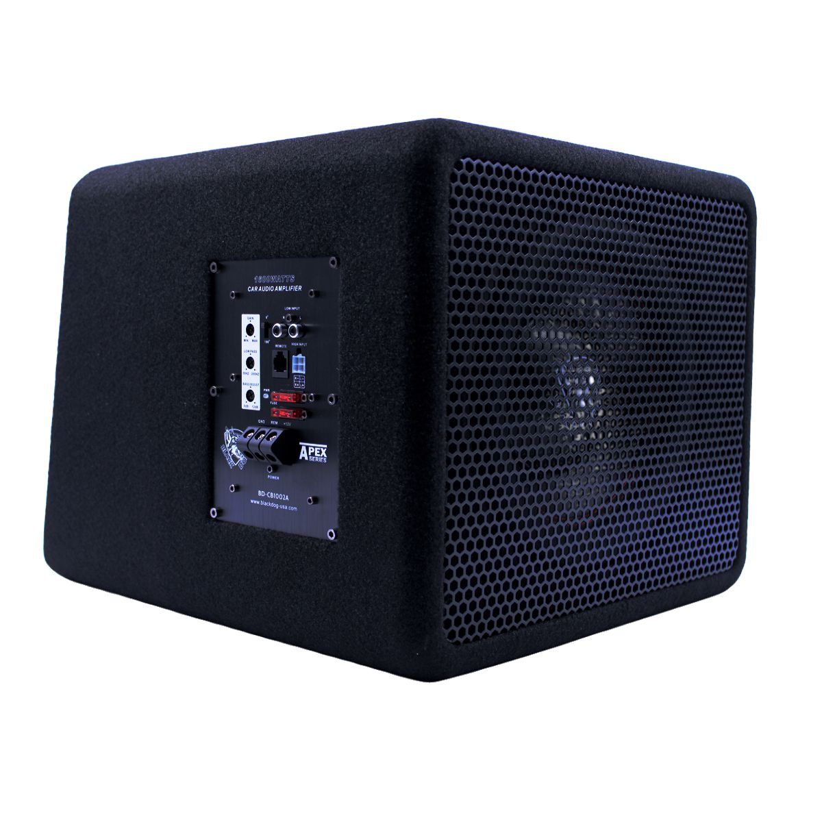 Black Dog APEX 10" 1600w Built- In Amplifier and Woofer