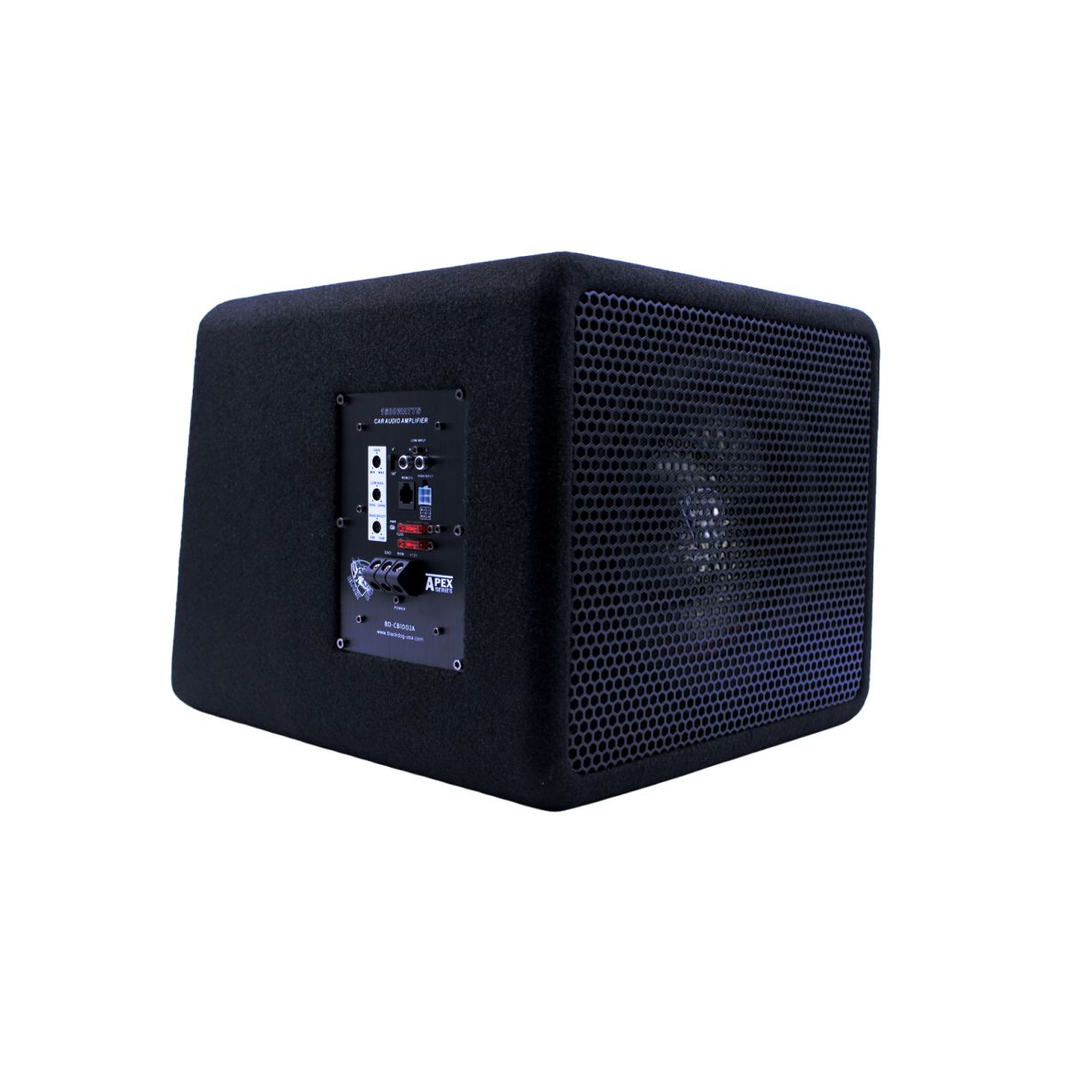 Black Dog APEX 10" 1600w Built- In Amplifier and Woofer