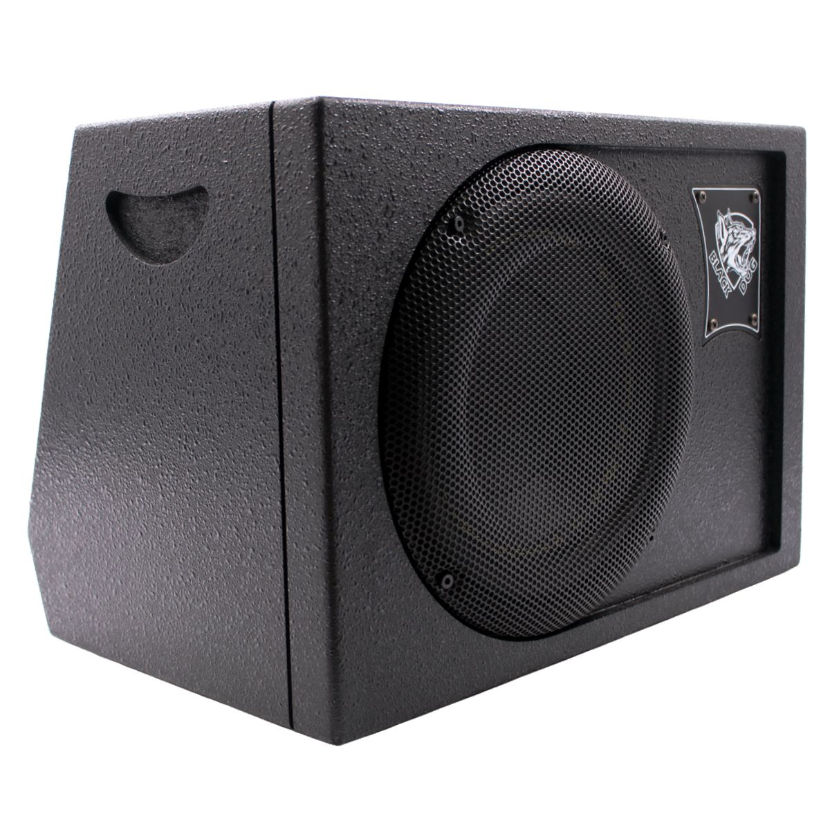 Black Dog 10" 2000w Built-In Amplifier and Woofer