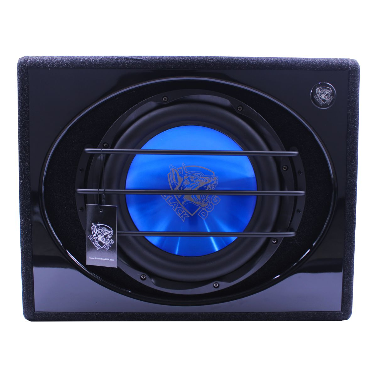 Black Dog 12" 1500w Built- In Amplifier and Woofer with Lights
