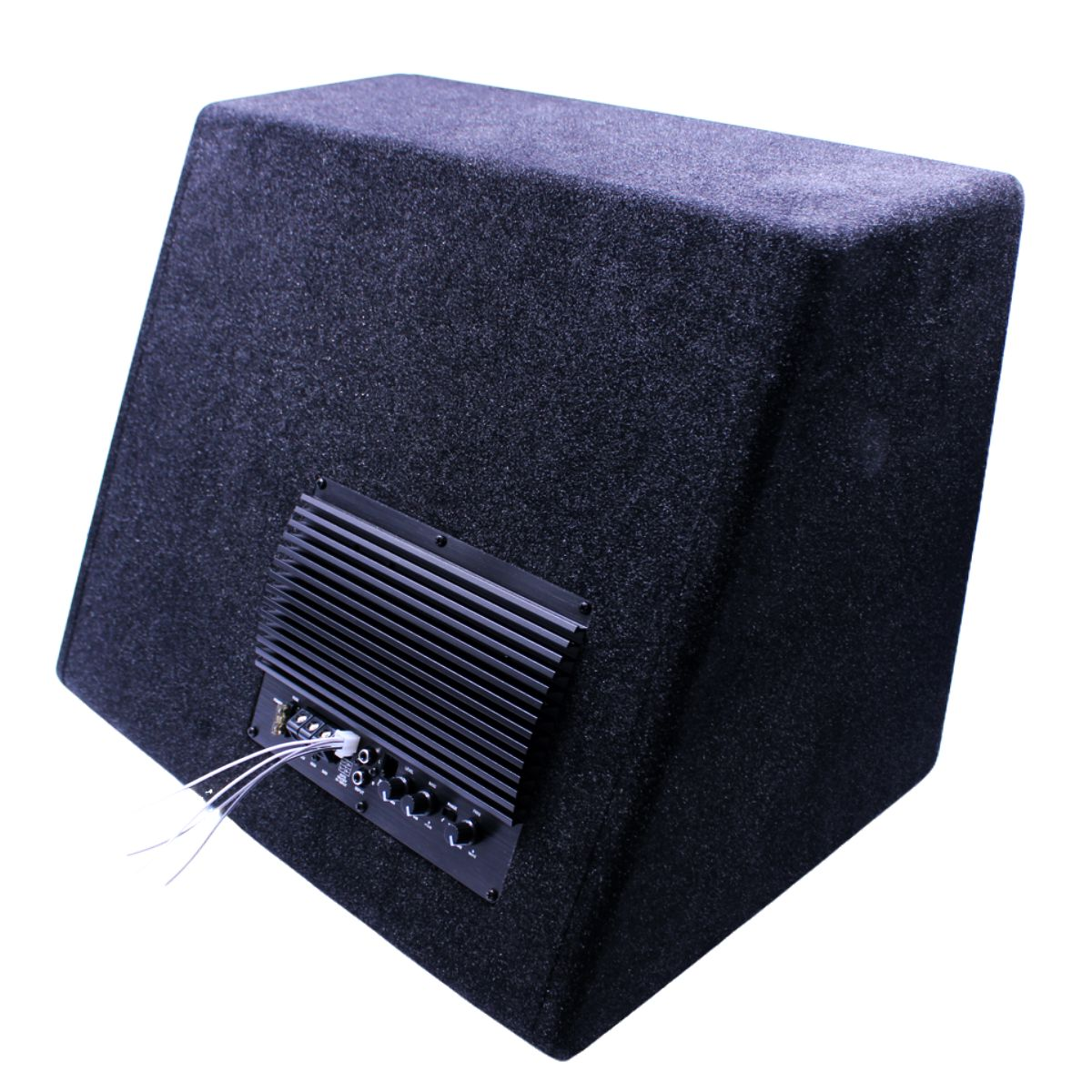 Black Dog 12" 1500w Built- In Amplifier and Woofer with Lights