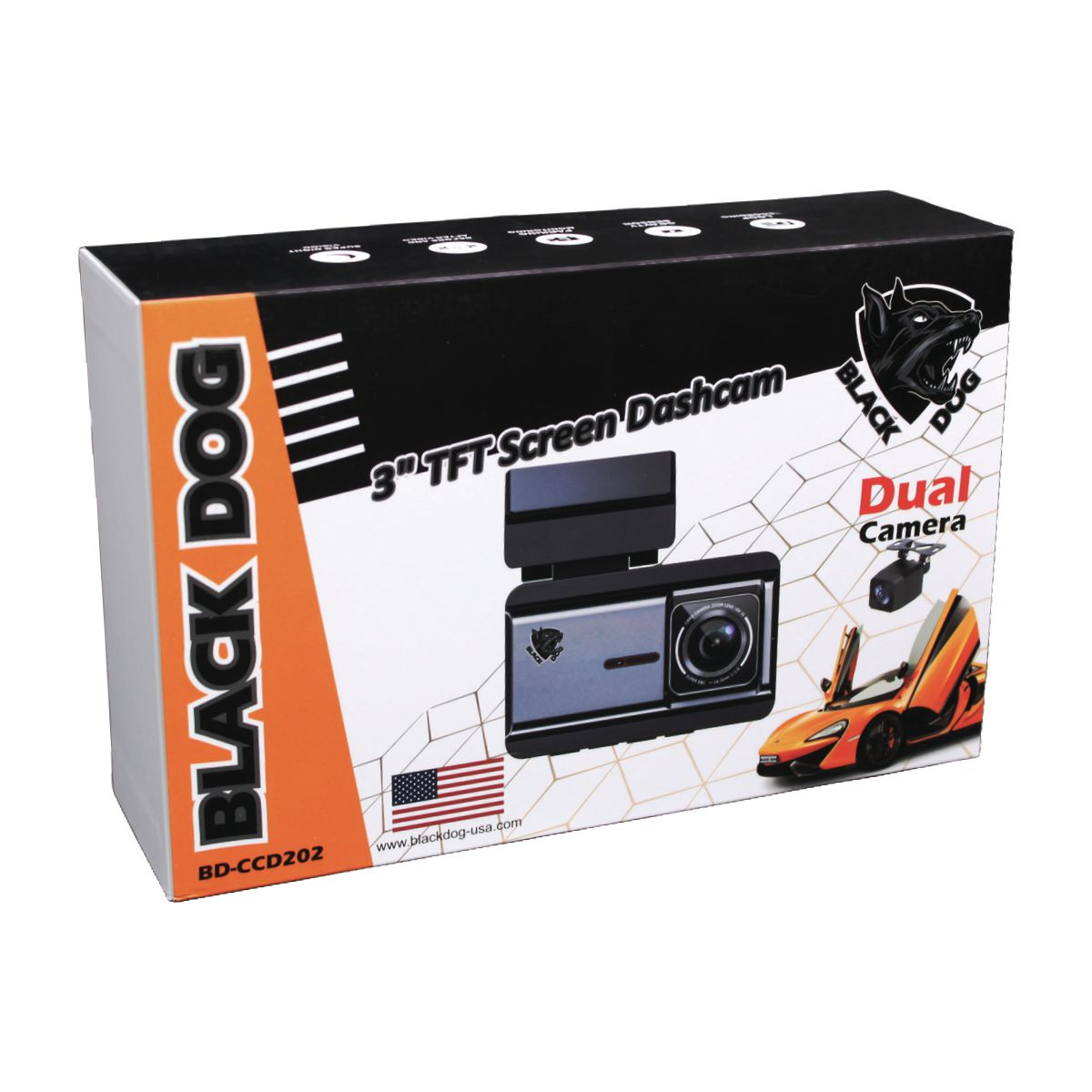 Black Dog Wifi Dash Camera