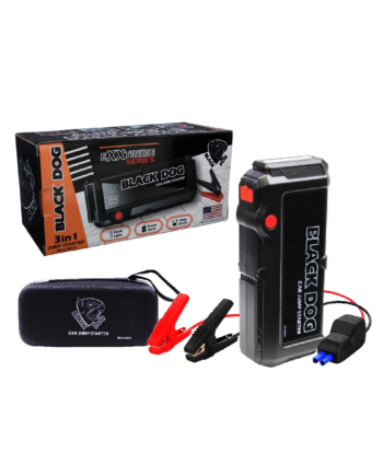 Black Dog 3 in 1 Jump Starter- Exxtreme Series