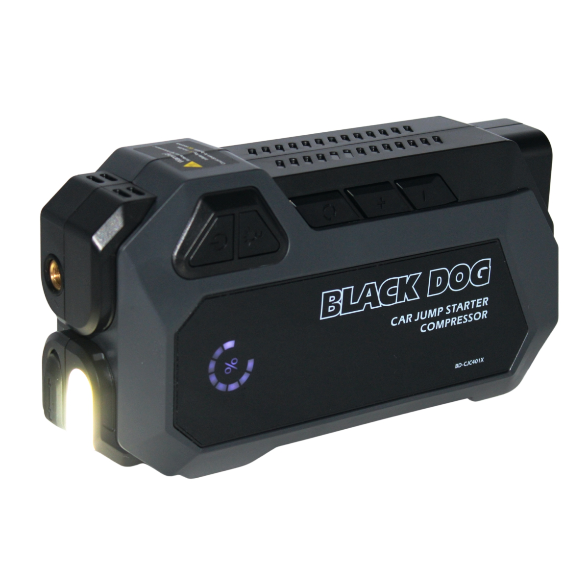Black Dog 4 in 1 Jump Starter with Compressor- Exxtreme Series