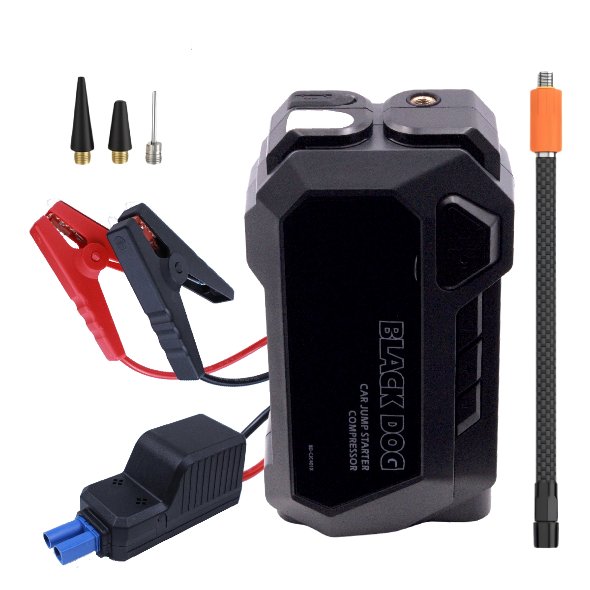 Black Dog 4 in 1 Jump Starter with Compressor- Exxtreme Series