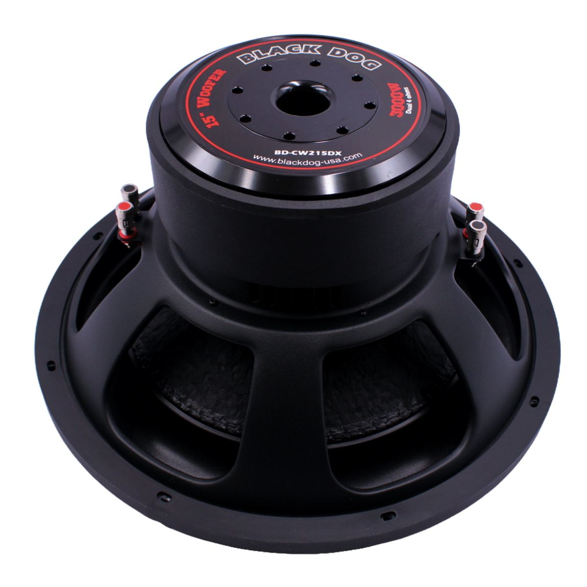Black Dog 15" Dual Coil Subwoofer- 3000w