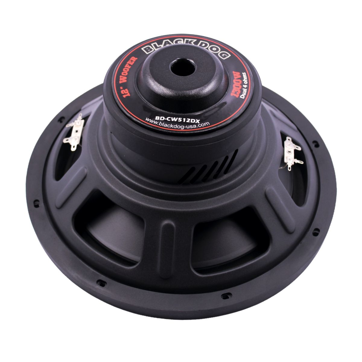 Black Dog 12" Dual Coil Subwoofer- 1300w