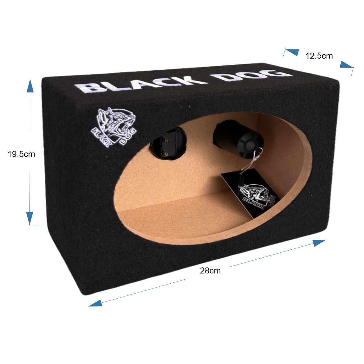 BLACK DOG 6’’ x 9’’ SPEAKER BOX- SLIM