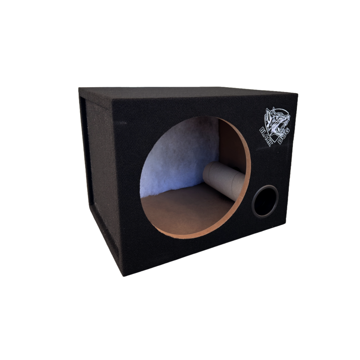 Black Dog 12" Woofer Box- Round Port