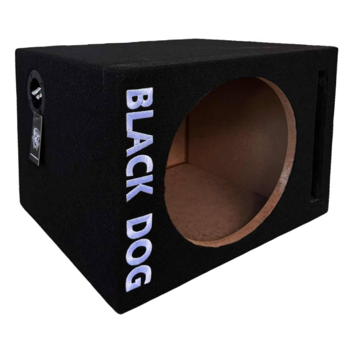 Black Dog 12" SPL Woofer Box- Straight Port