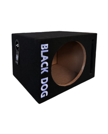 Black Dog 12" SPL Woofer Box- Straight Port