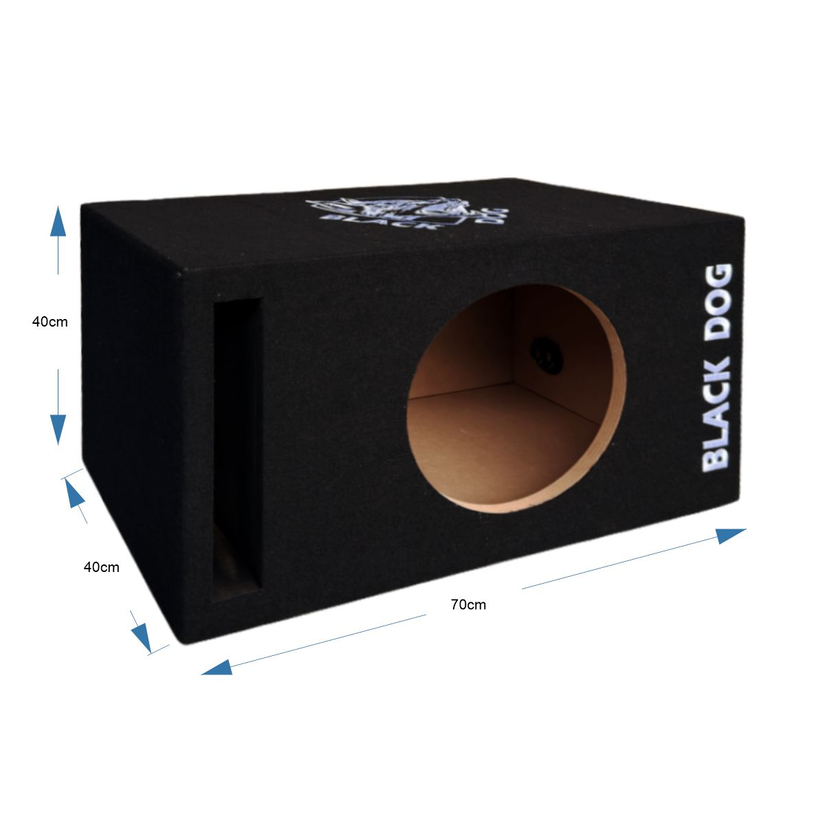Black Dog 12" SPL Woofer Box- XL