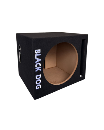 Black Dog 15" SPL Woofer Box- Straight Port