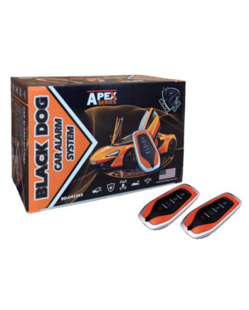Black Dog Car Alarm System- Apex Series