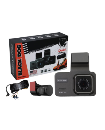 Black Dog Wi-Fi Dual Dash Camera