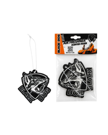 Black Dog Air Freshener Scented Paper