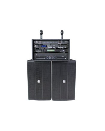 12" PA Speakers with Digital Amplifier- 4000w