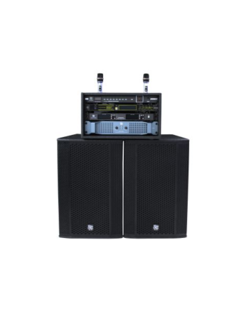 15" PA Speakers with Digital Amplifier- 9200w