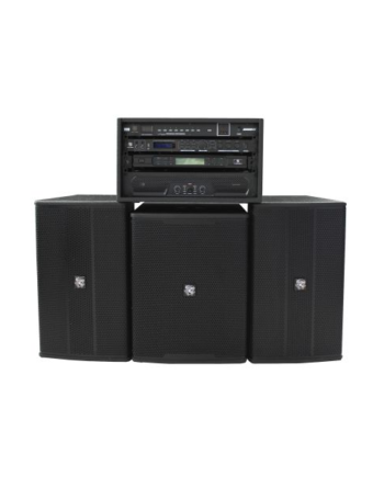12" PA Speakers + 15" Passive Woofer with Digital Amplifier- 4000w