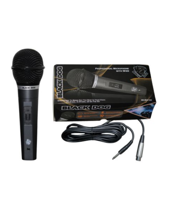 Black Dog Professional Microphone with Wire