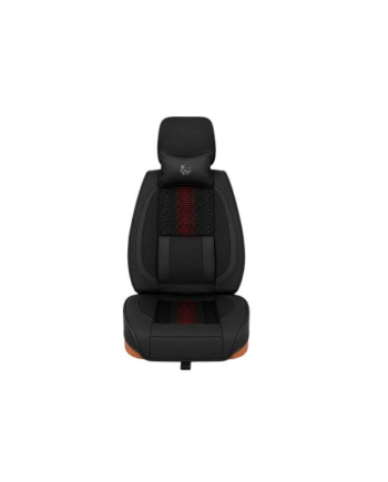 Premium Black Dog Car Seat Cover- Gold Category