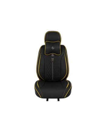 Premium Black Dog Car Seat Cover- Diamond Category